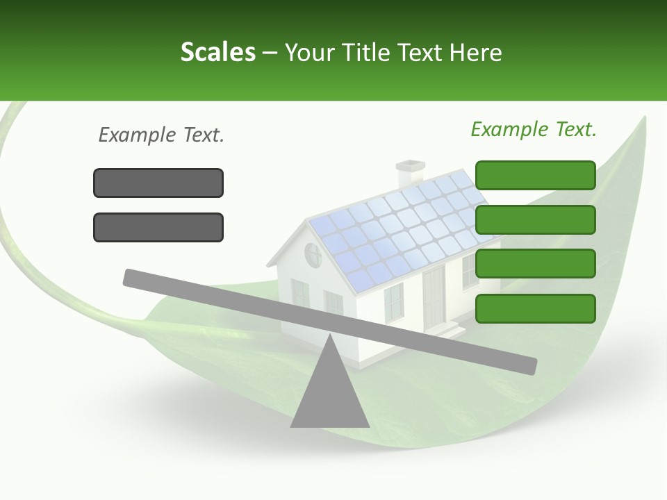 Ecology Roof Tech PowerPoint Template