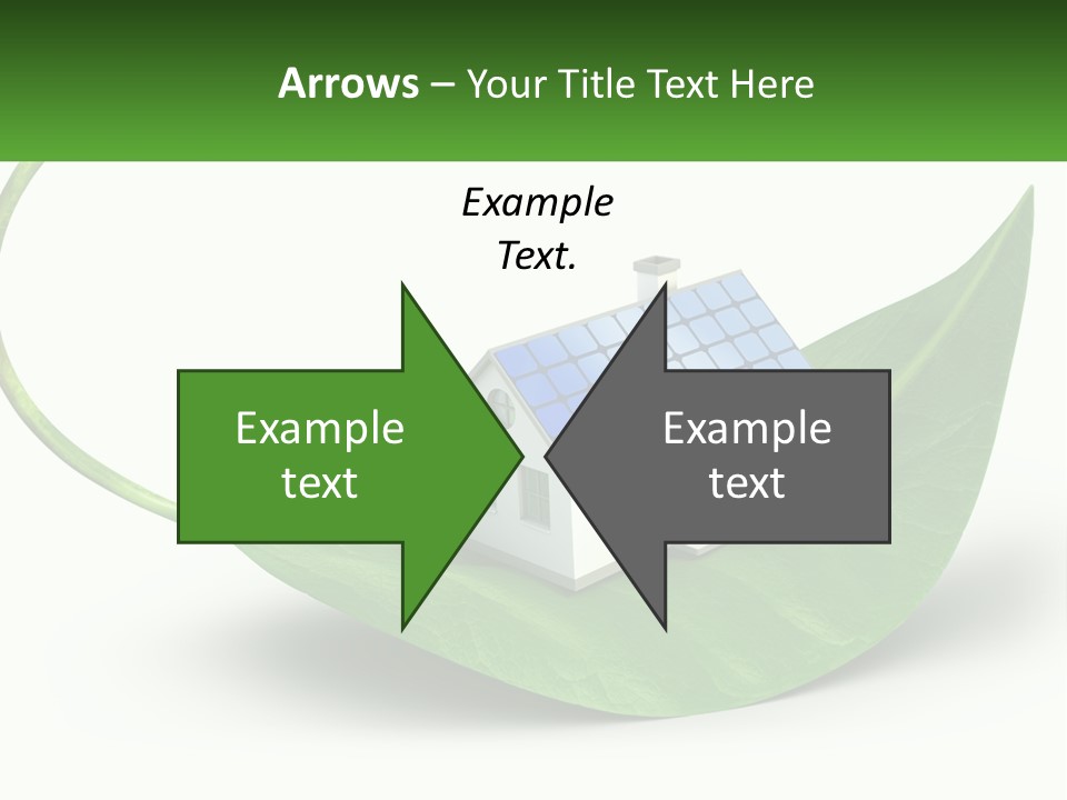 Ecology Roof Tech PowerPoint Template
