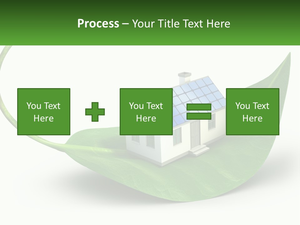 Ecology Roof Tech PowerPoint Template