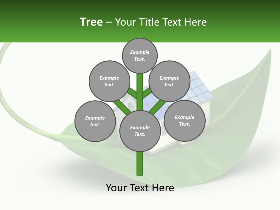 Ecology Roof Tech PowerPoint Template