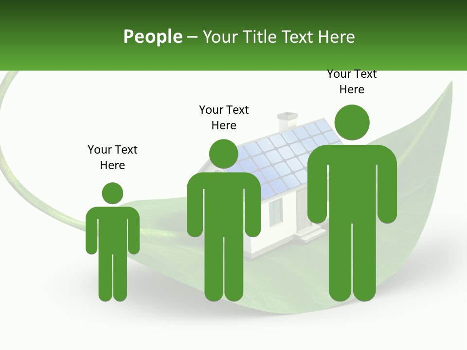 Ecology Roof Tech PowerPoint Template