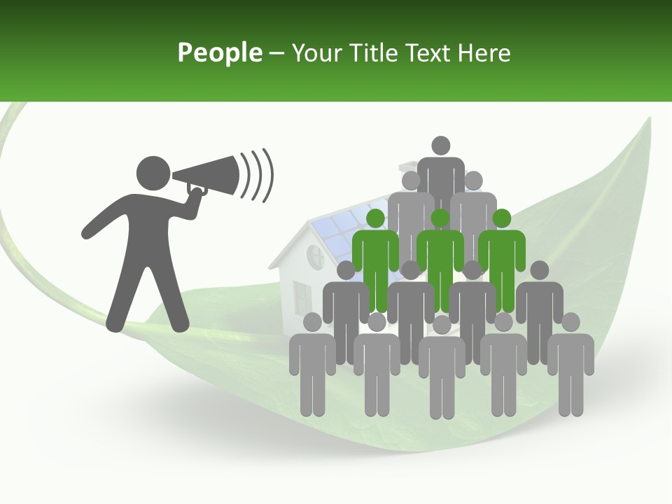 Ecology Roof Tech PowerPoint Template