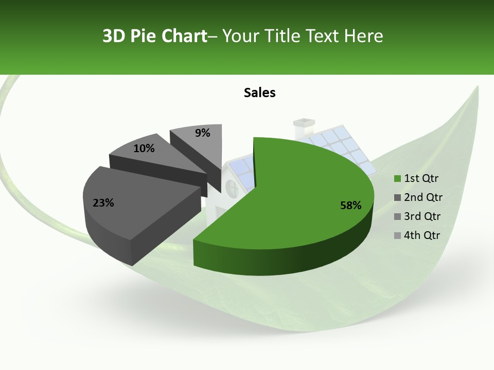 Ecology Roof Tech PowerPoint Template