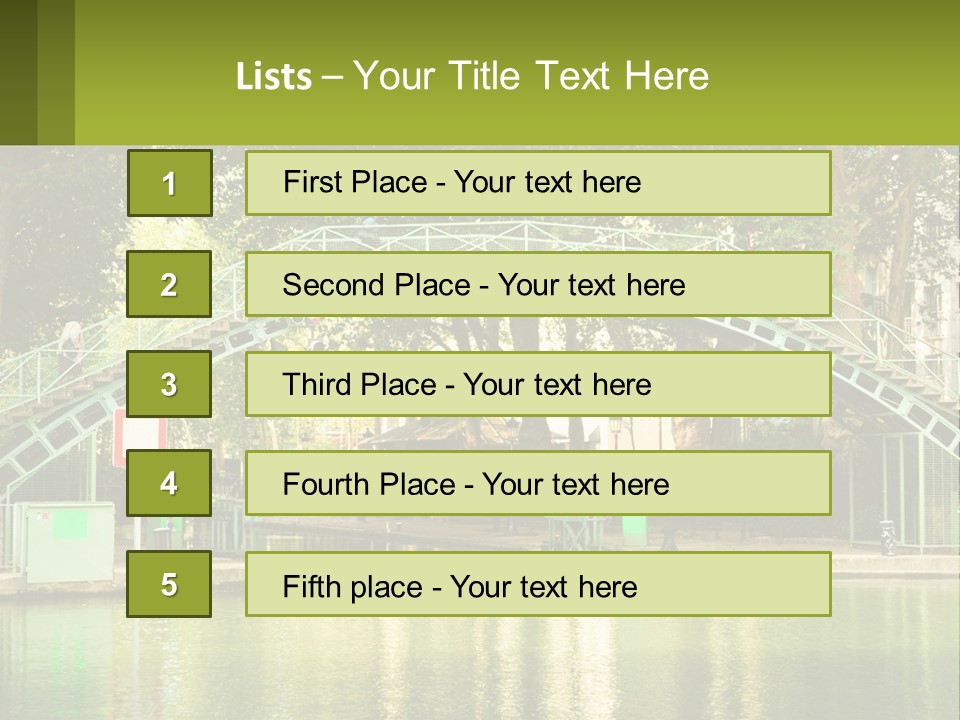 Green Transportation Cityscape PowerPoint Template