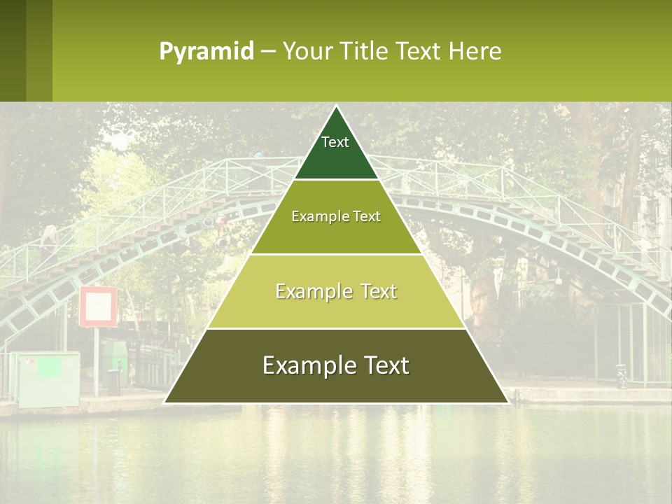 Green Transportation Cityscape PowerPoint Template