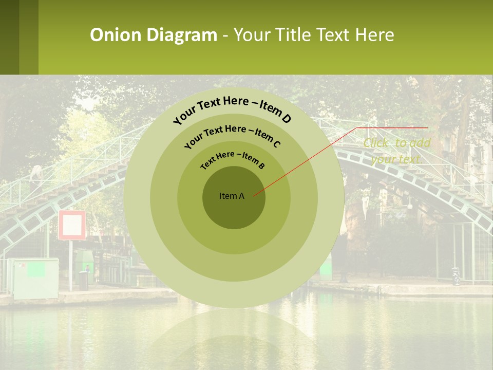 Green Transportation Cityscape PowerPoint Template