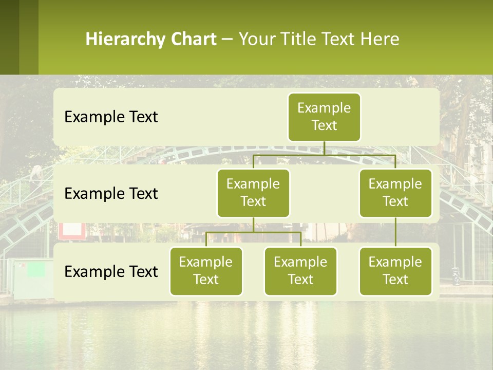 Green Transportation Cityscape PowerPoint Template