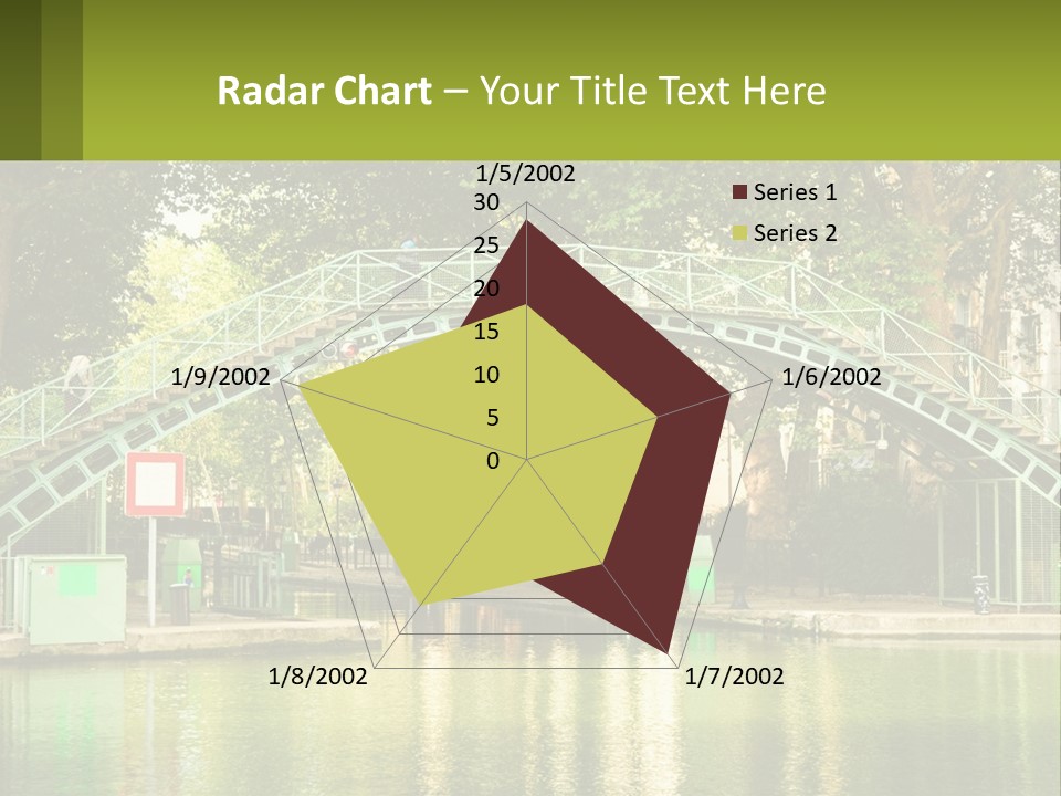Green Transportation Cityscape PowerPoint Template