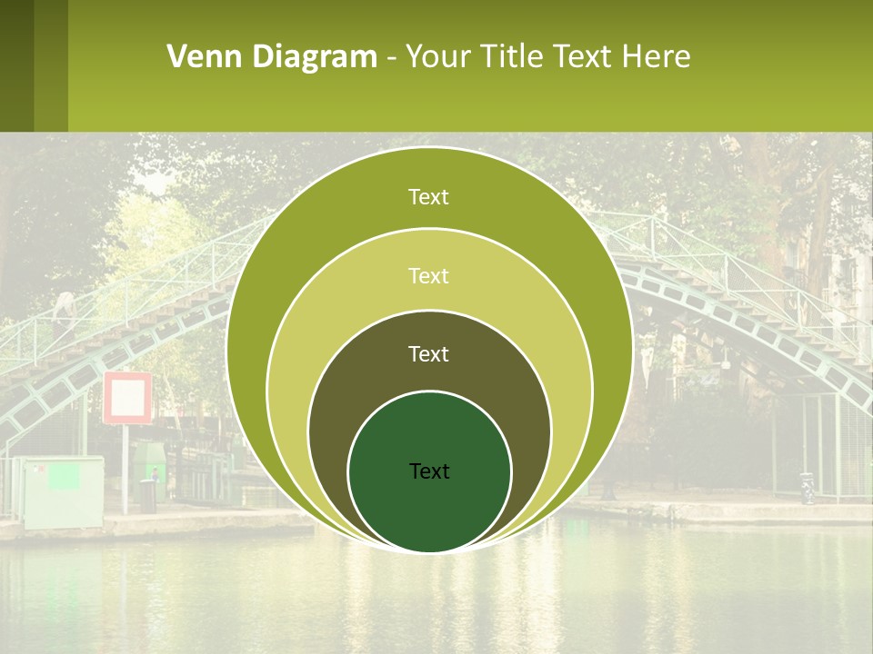 Green Transportation Cityscape PowerPoint Template