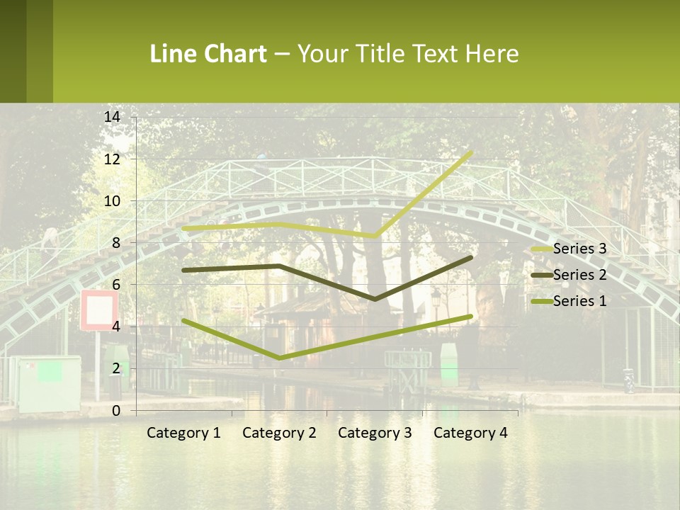 Green Transportation Cityscape PowerPoint Template