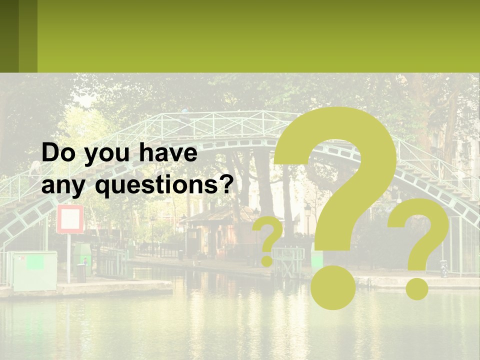 Green Transportation Cityscape PowerPoint Template