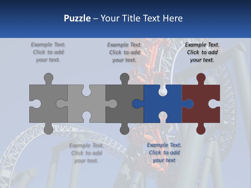 Red People Excitement PowerPoint Template