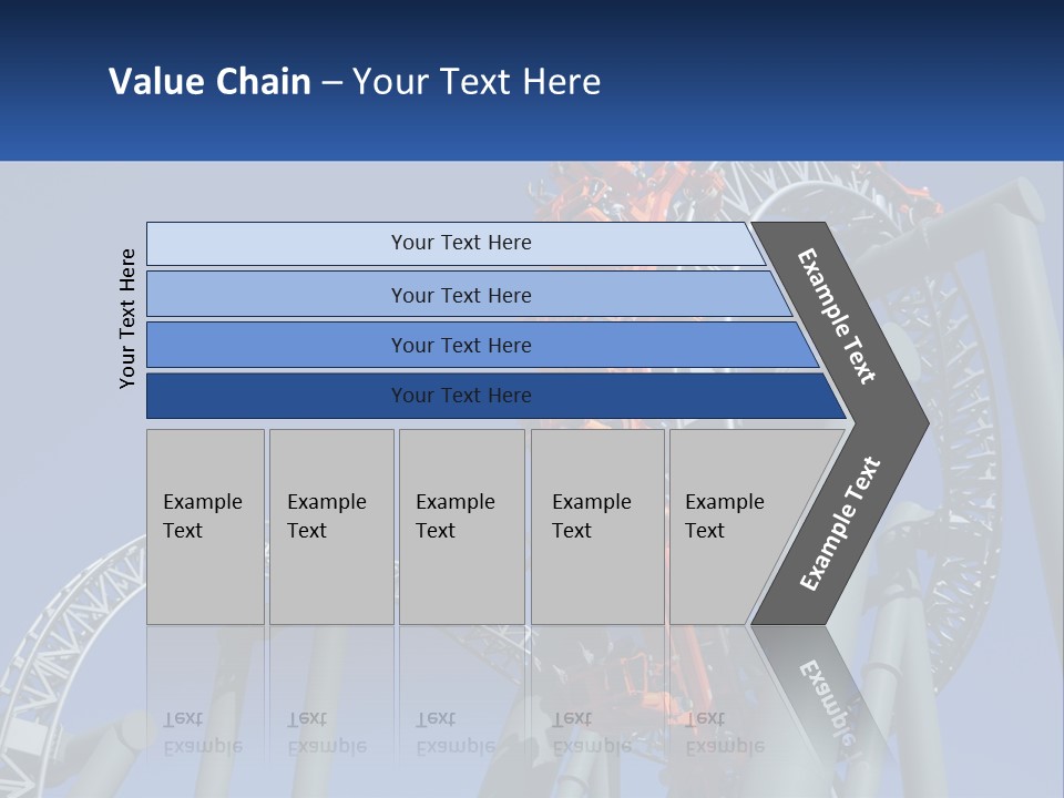 Red People Excitement PowerPoint Template