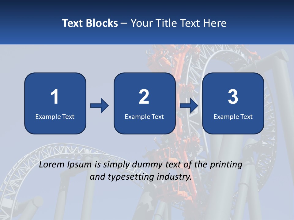 Red People Excitement PowerPoint Template