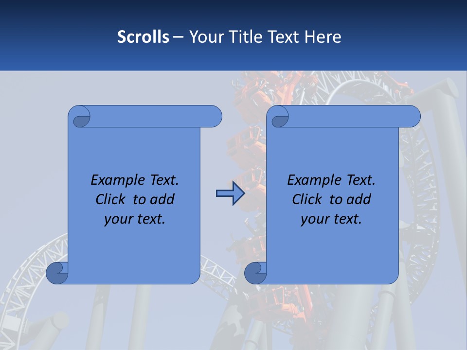 Red People Excitement PowerPoint Template