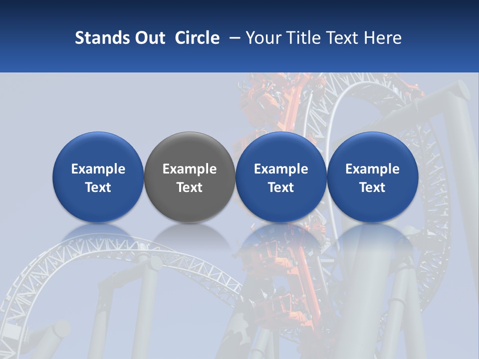 Red People Excitement PowerPoint Template