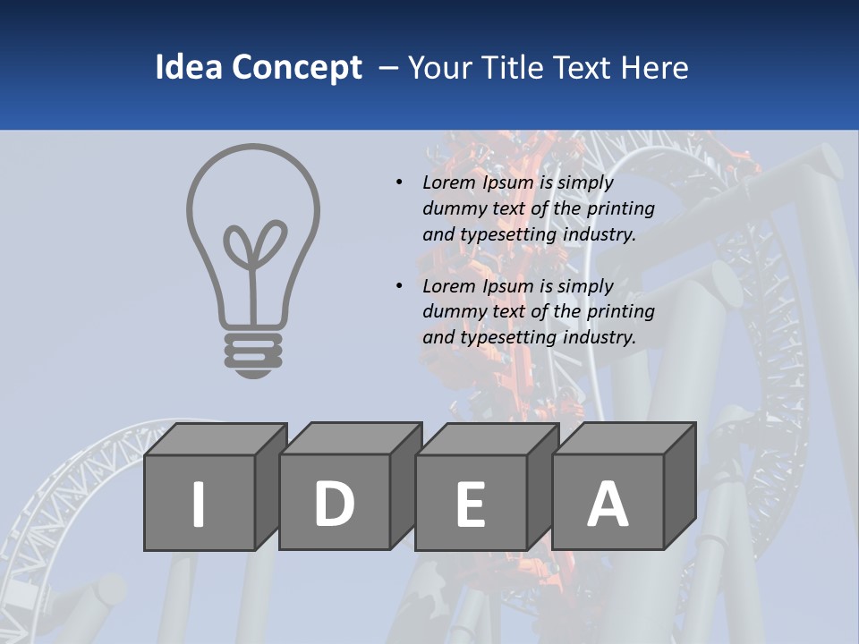 Red People Excitement PowerPoint Template