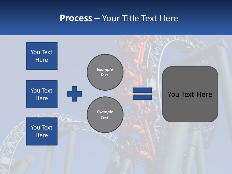 Red People Excitement PowerPoint Template
