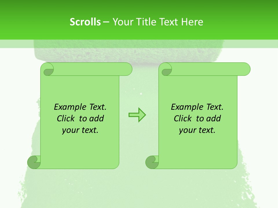 Copyspace Roller Nobody PowerPoint Template