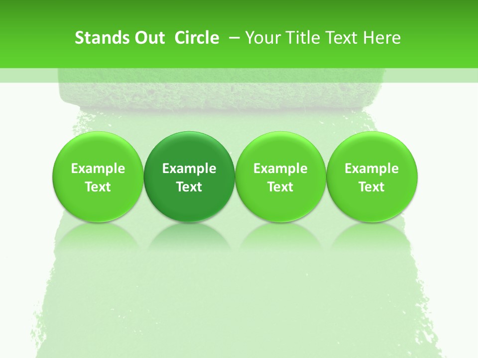 Copyspace Roller Nobody PowerPoint Template