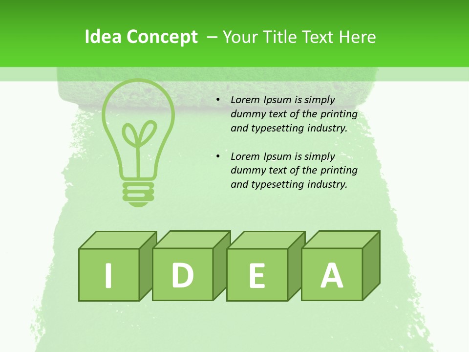 Copyspace Roller Nobody PowerPoint Template