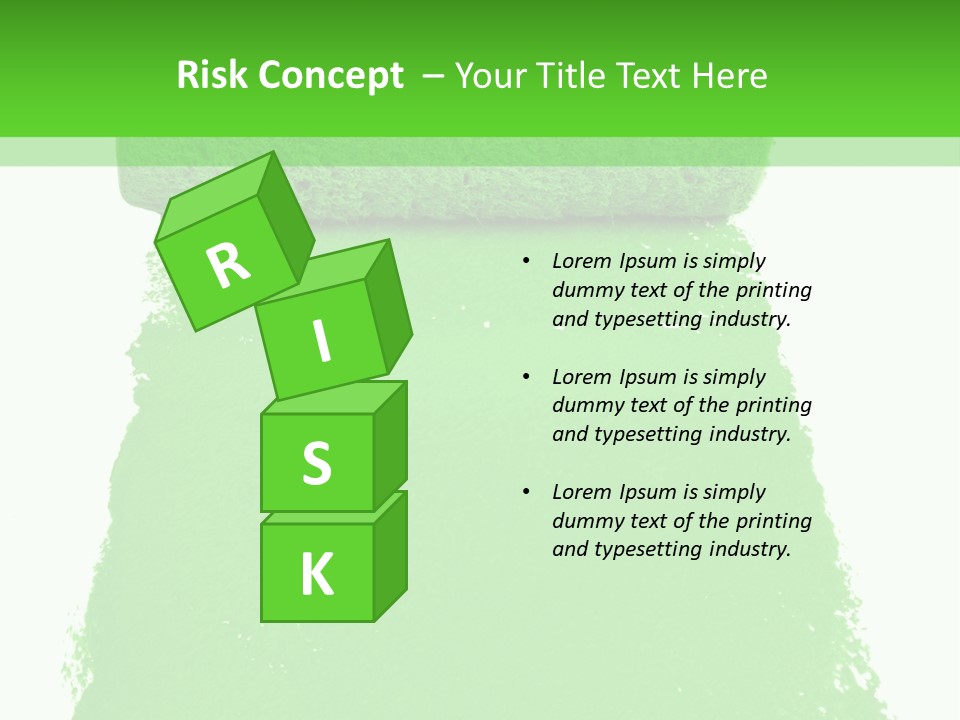 Copyspace Roller Nobody PowerPoint Template