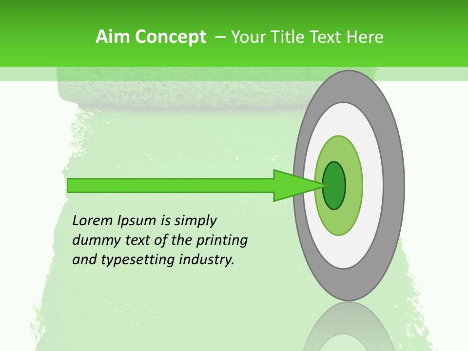 Copyspace Roller Nobody PowerPoint Template