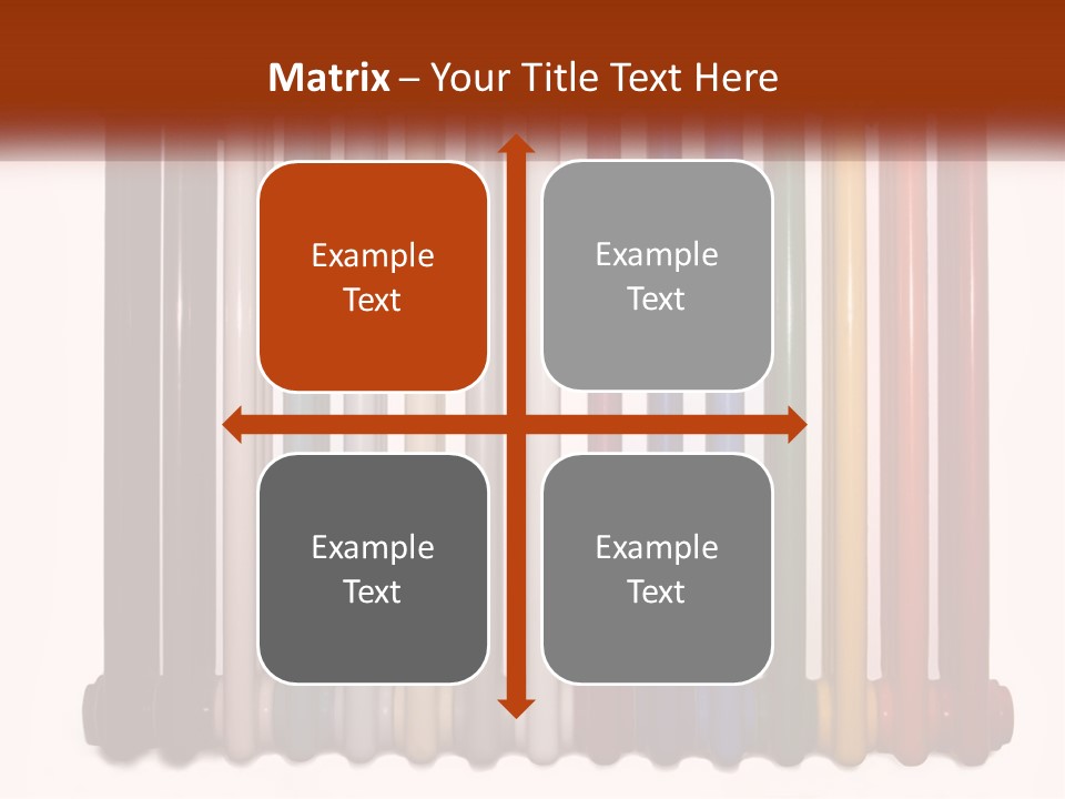 Home Rainbow Heat PowerPoint Template