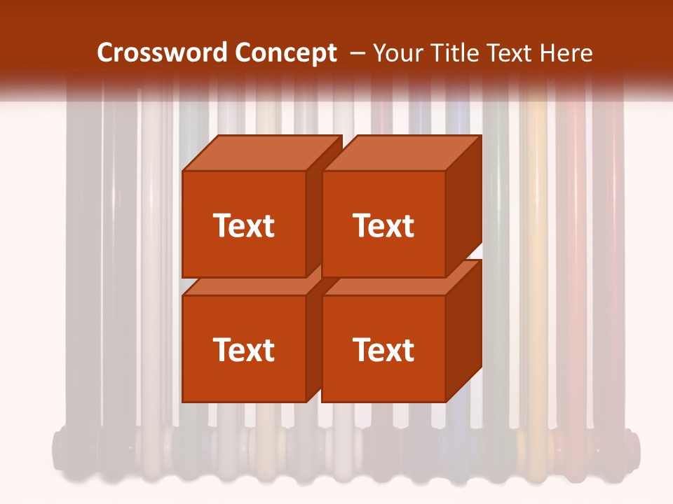 Home Rainbow Heat PowerPoint Template