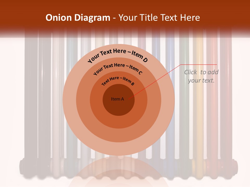 Home Rainbow Heat PowerPoint Template