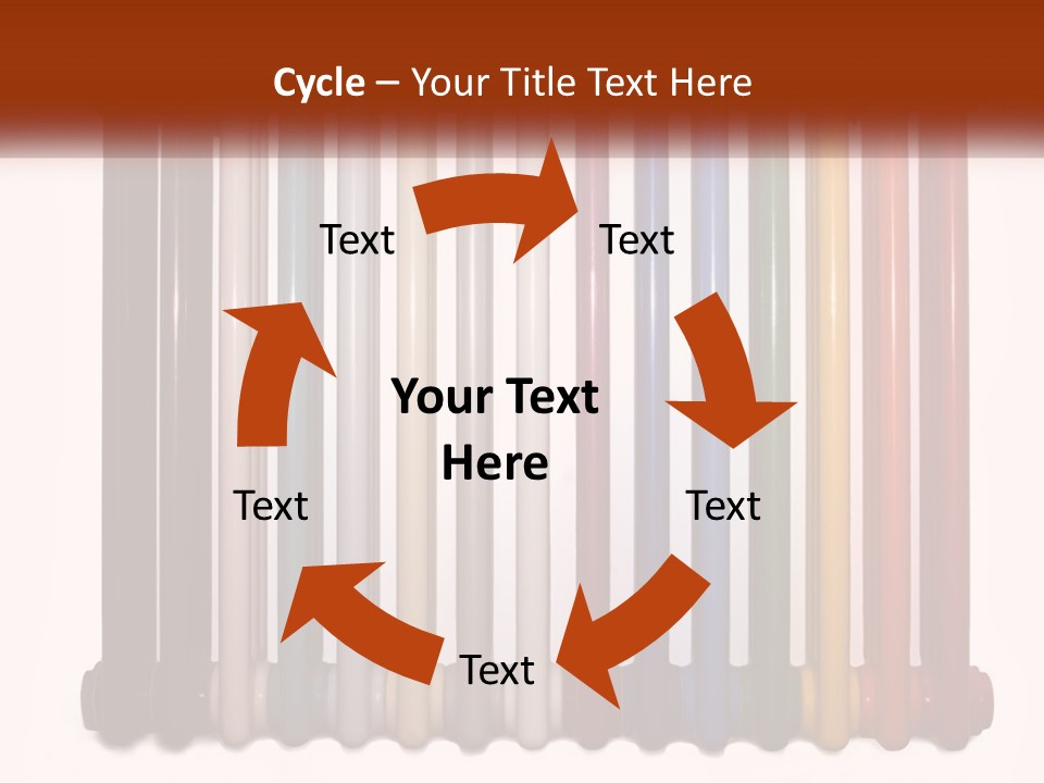 Home Rainbow Heat PowerPoint Template