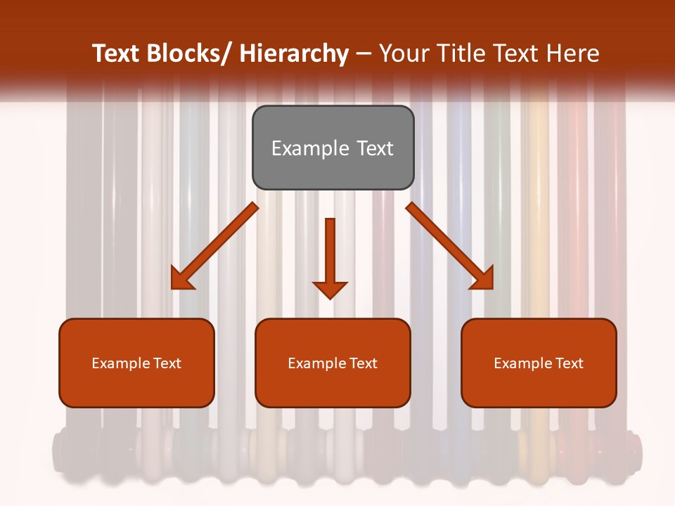 Home Rainbow Heat PowerPoint Template