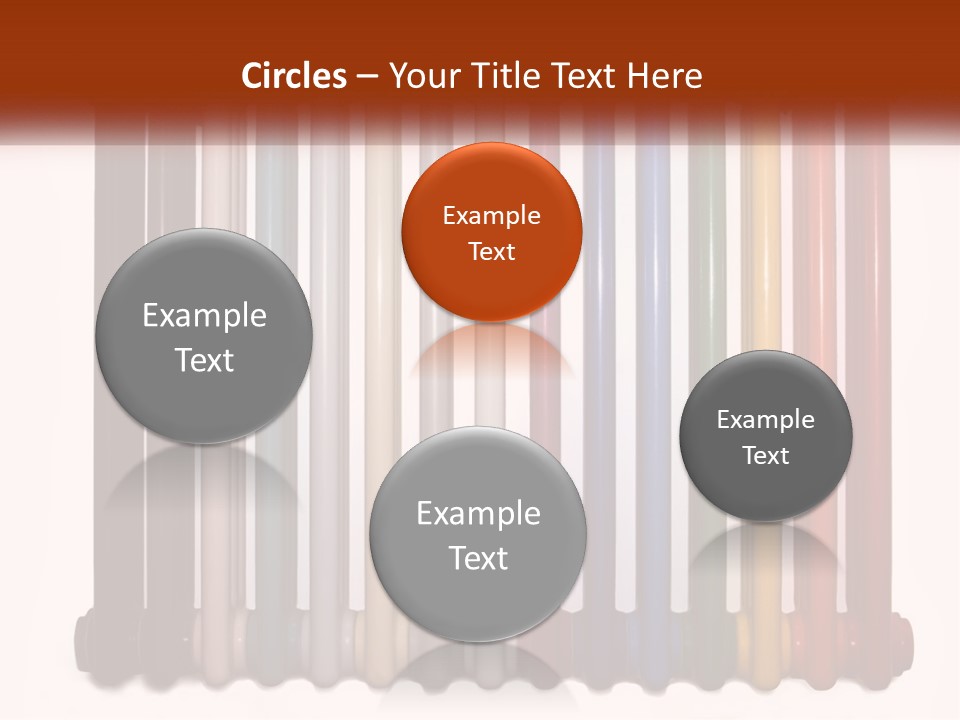 Home Rainbow Heat PowerPoint Template