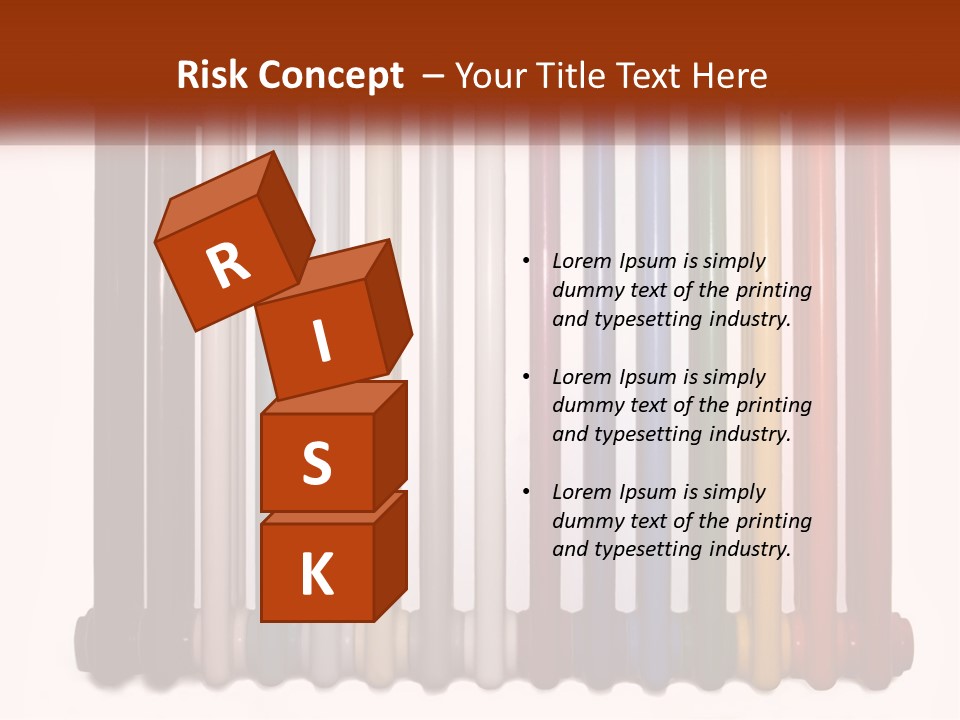 Home Rainbow Heat PowerPoint Template