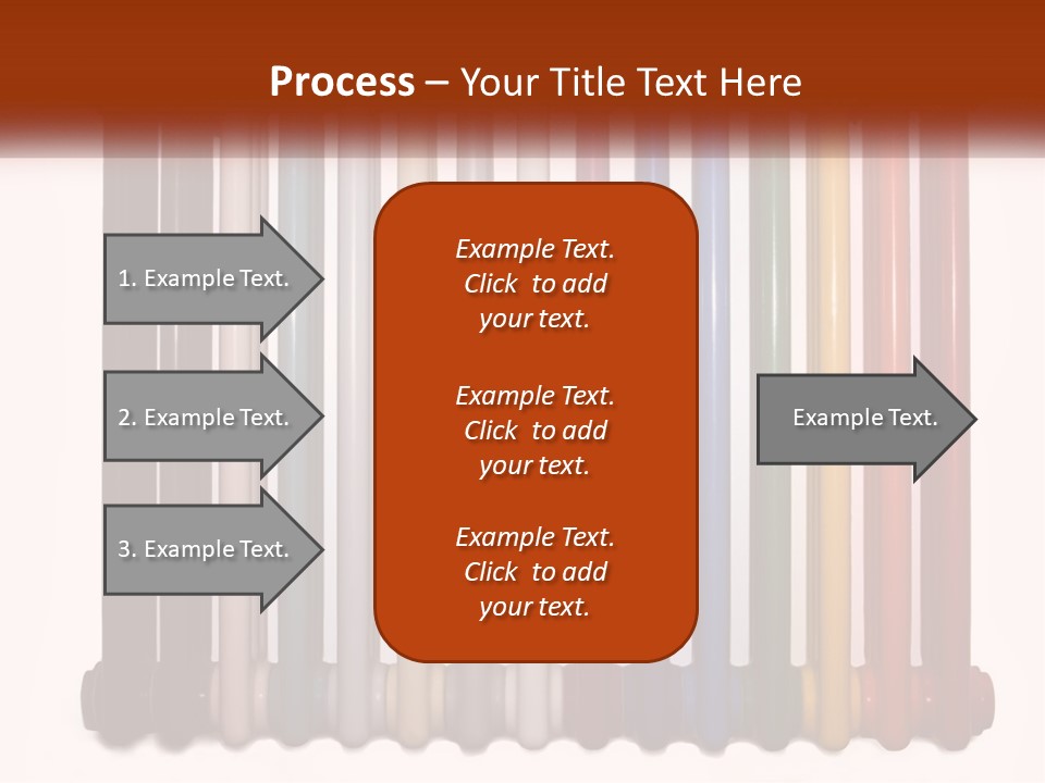 Home Rainbow Heat PowerPoint Template
