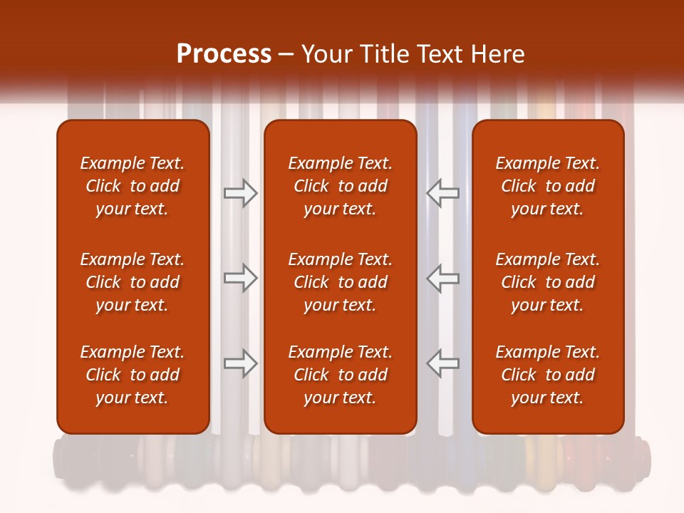 Home Rainbow Heat PowerPoint Template