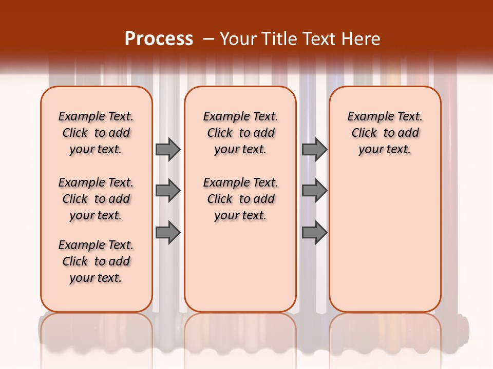 Home Rainbow Heat PowerPoint Template