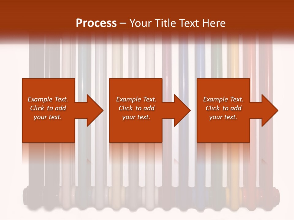Home Rainbow Heat PowerPoint Template