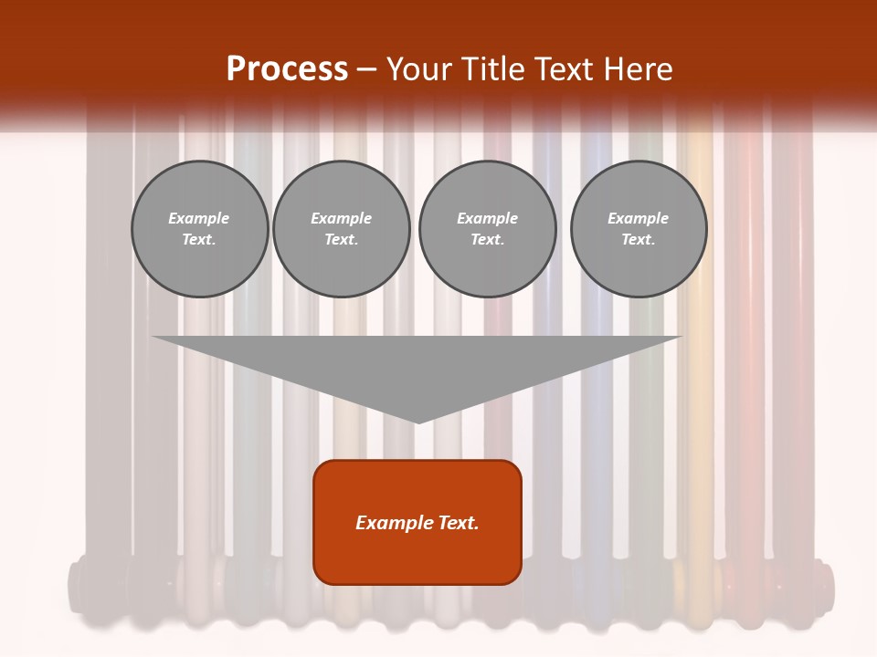 Home Rainbow Heat PowerPoint Template