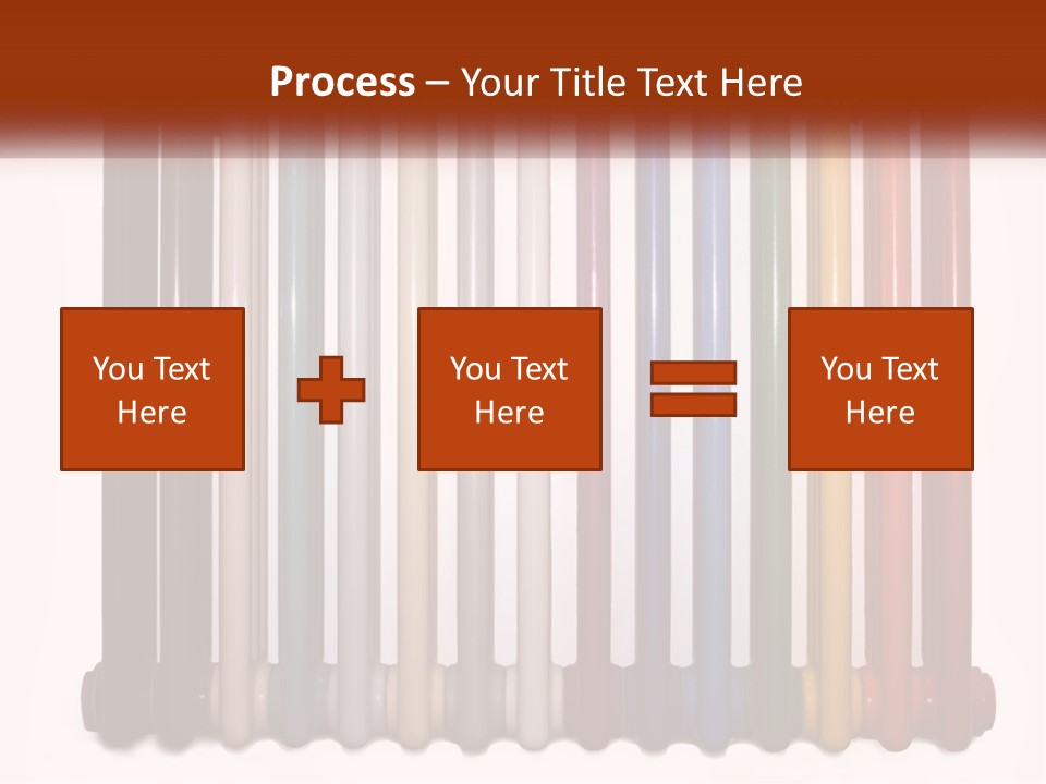 Home Rainbow Heat PowerPoint Template