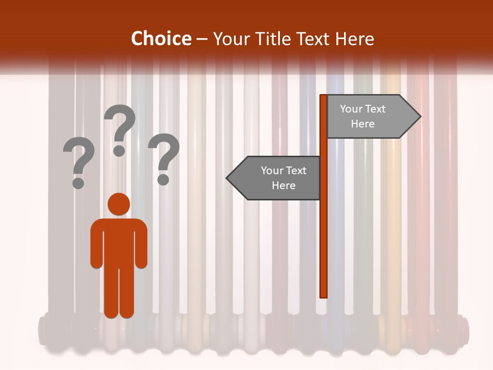 Home Rainbow Heat PowerPoint Template