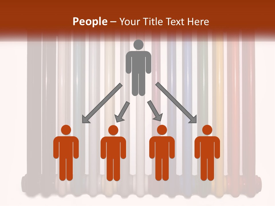 Home Rainbow Heat PowerPoint Template