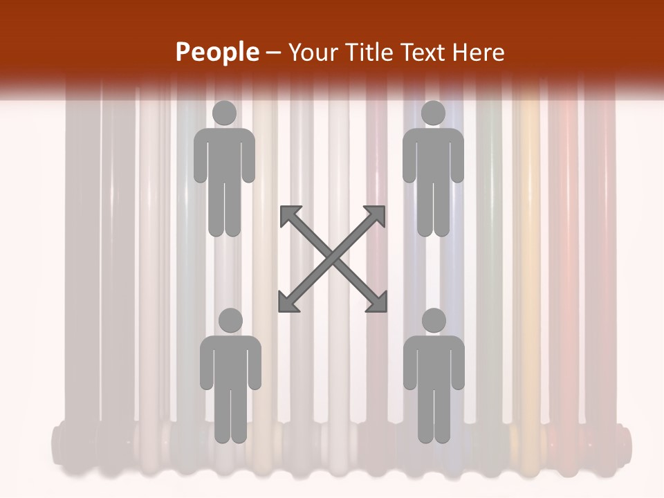 Home Rainbow Heat PowerPoint Template