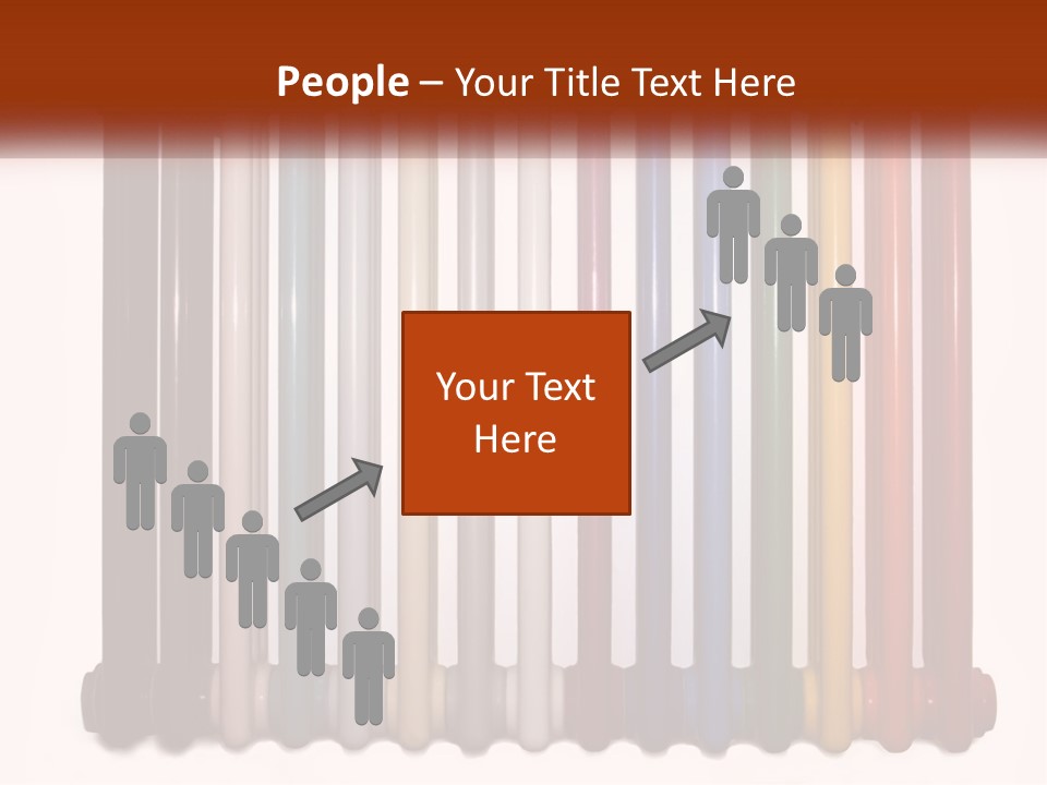 Home Rainbow Heat PowerPoint Template