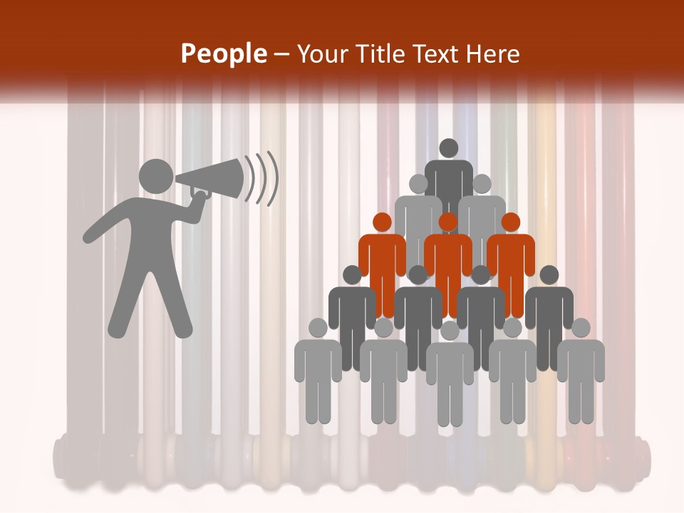 Home Rainbow Heat PowerPoint Template