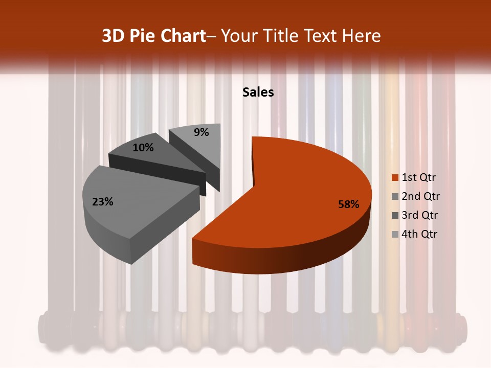 Home Rainbow Heat PowerPoint Template