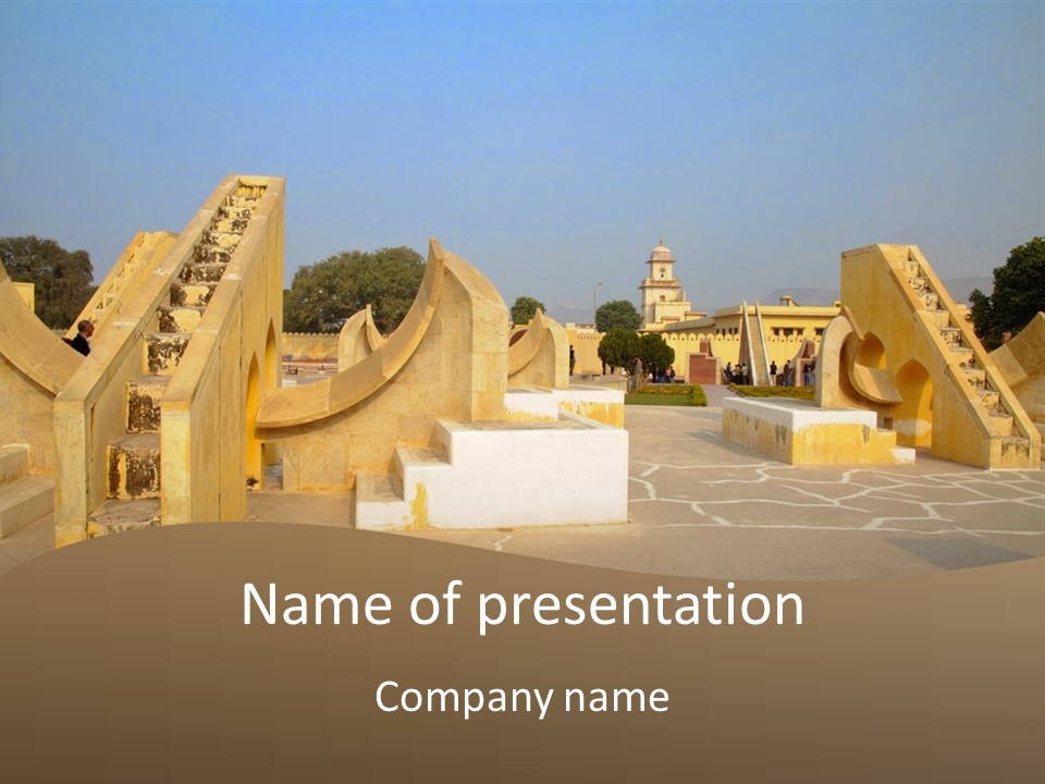 Architecture Jantar Predicting PowerPoint Template