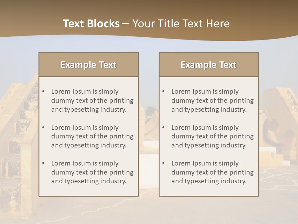 Architecture Jantar Predicting PowerPoint Template