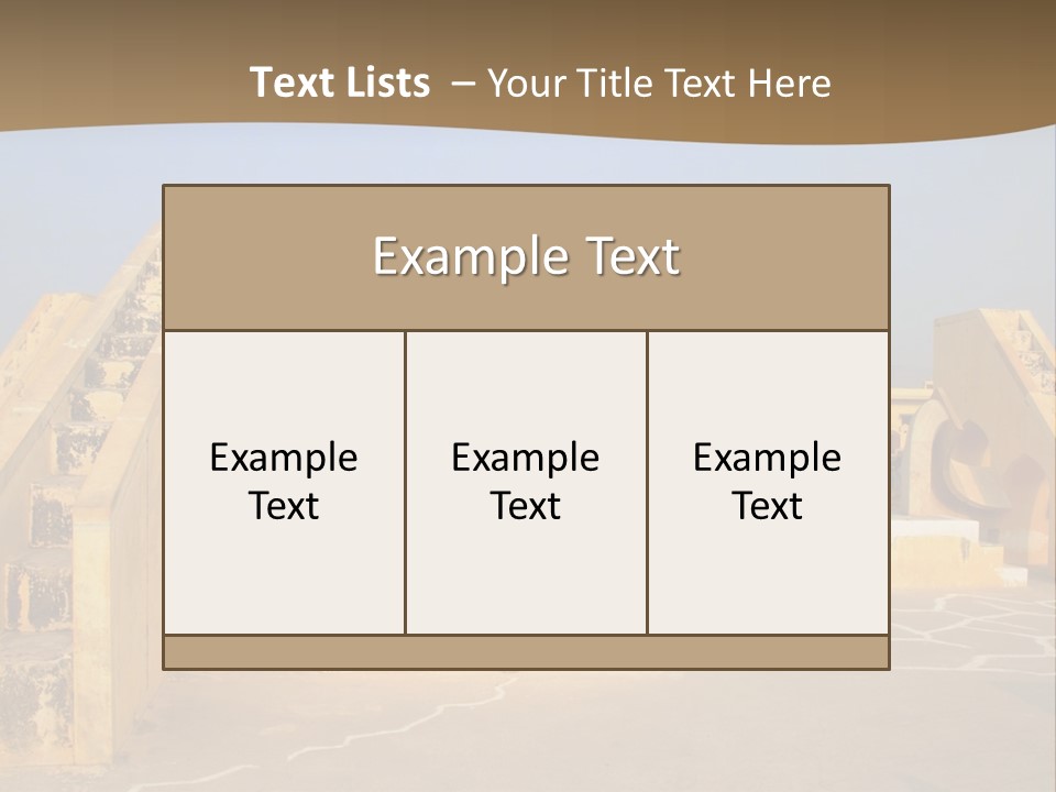 Architecture Jantar Predicting PowerPoint Template