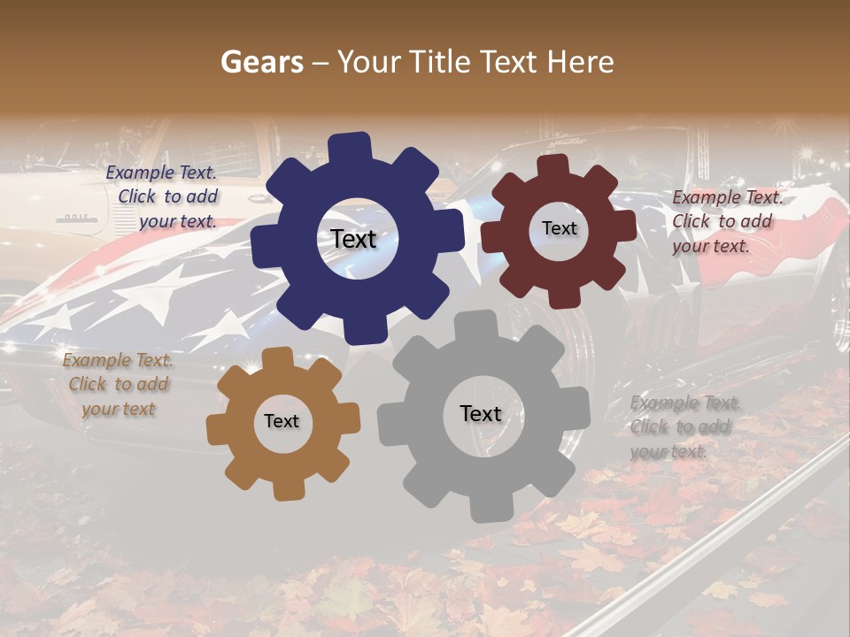 Color Helsinki Hot PowerPoint Template